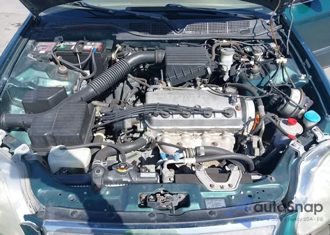 2000 Honda Civic Lx z USA, uszkodzony, nr VIN 1HGEJ6571YL067035